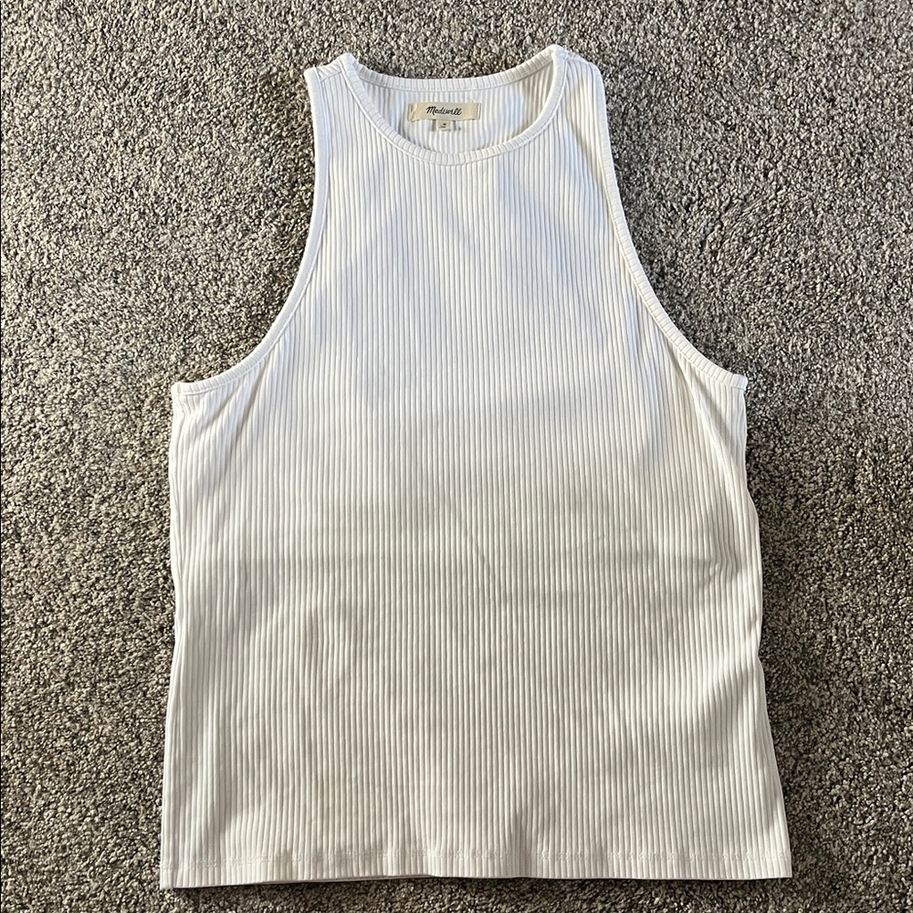 Madewell racerback tank medium